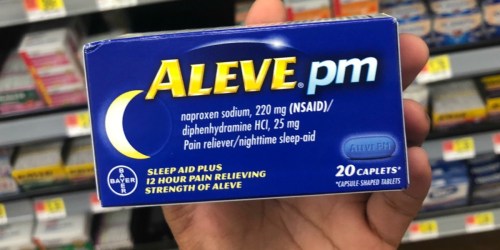 $10 Worth of Pain Reliever Product Coupons = Aleve PM Only $1.15 After Rite Aid Rewards & More