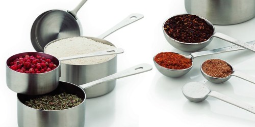 Amazon: Amco Stainless Steel Measuring Cups & Spoons Set Just $9.16 (Regularly $23)
