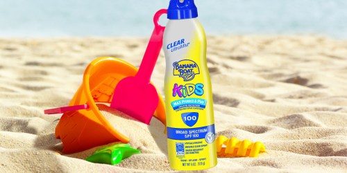 Amazon: Banana Boat Kids Clear UltraMist 100SPF Sunscreen ONLY $5 Shipped
