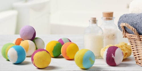 Amazon: Aprilis Vegan Bath Bomb 12-Piece Set ONLY $12.99 (Made w/ Organic Essential Oils)