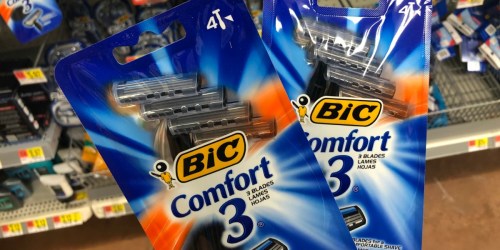 New $3/2 BIC Coupon = Disposable Razors Only $1.47 at Walmart