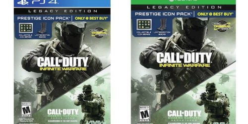 Best Buy: Call of Duty Infinite Warfare Prestige Icon Pack Only $23.99 (Regularly $95)
