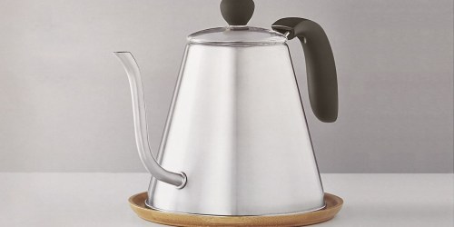 Best Buy: Caribou Coffee Stainless Steel Kettle Only $9.99 (Regularly $30)