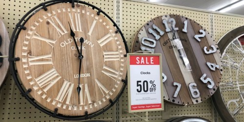 50% Off Home Decor at Hobby Lobby (Mirrors, Clocks & More)