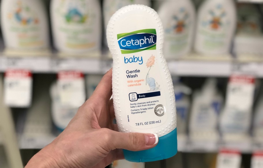 cetaphil baby gentle wash bottle in store