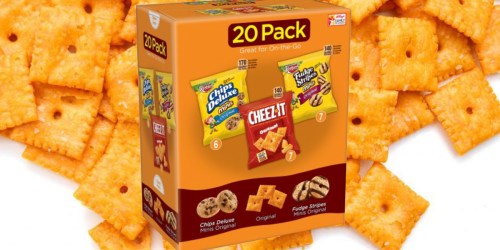 Amazon: Keebler Cookie & Cheez-It 20-Count Variety Pack Only $3.18 Shipped