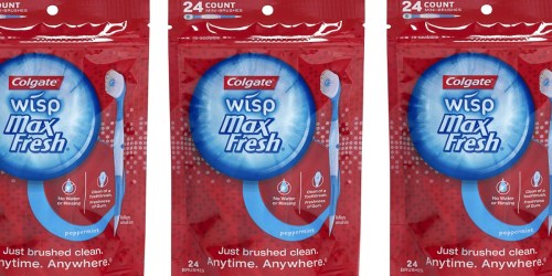 96 Colgate Wisp Disposable Mini Toothbrushes Only $12.29 Shipped on Amazon