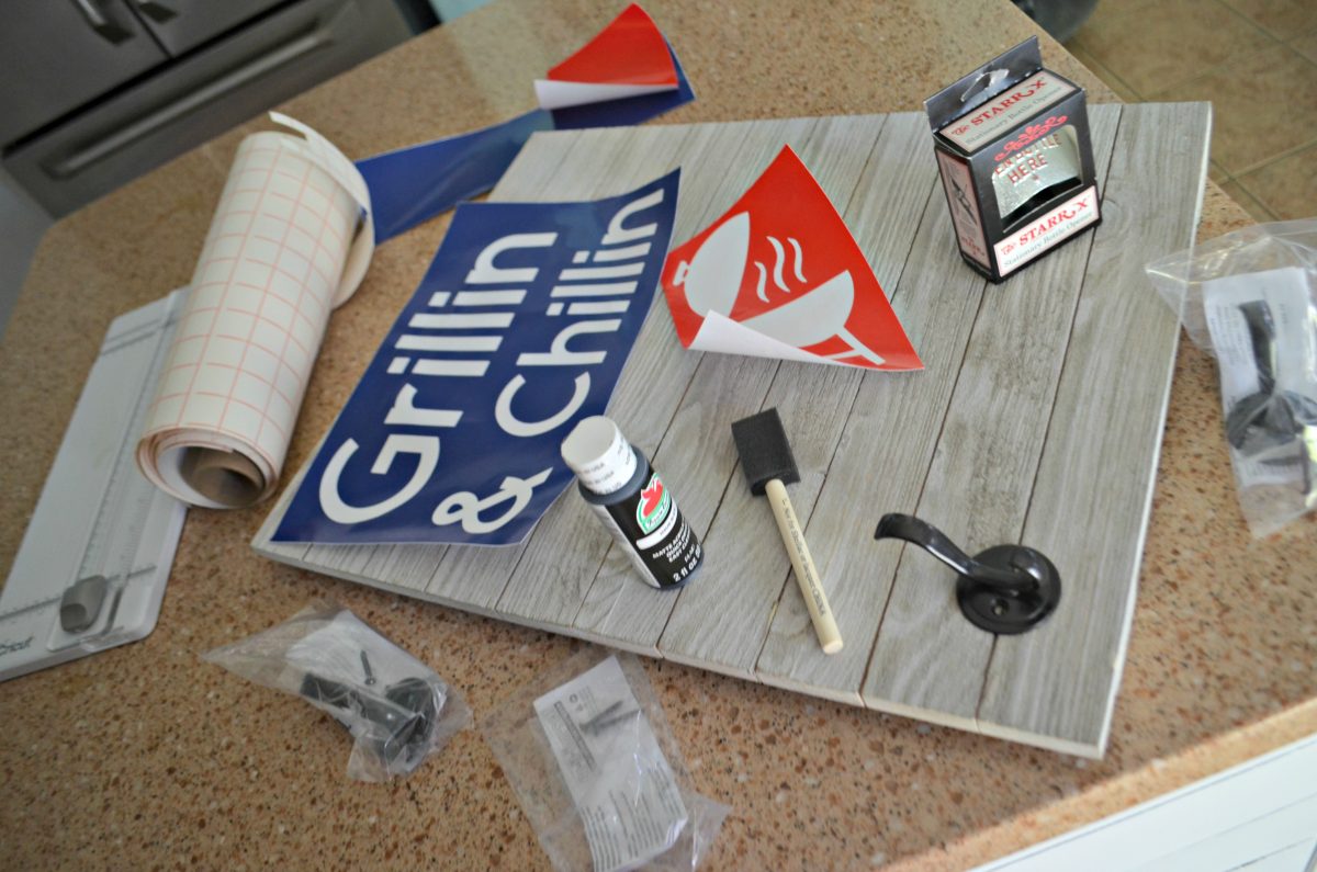 diy bbq grill sign