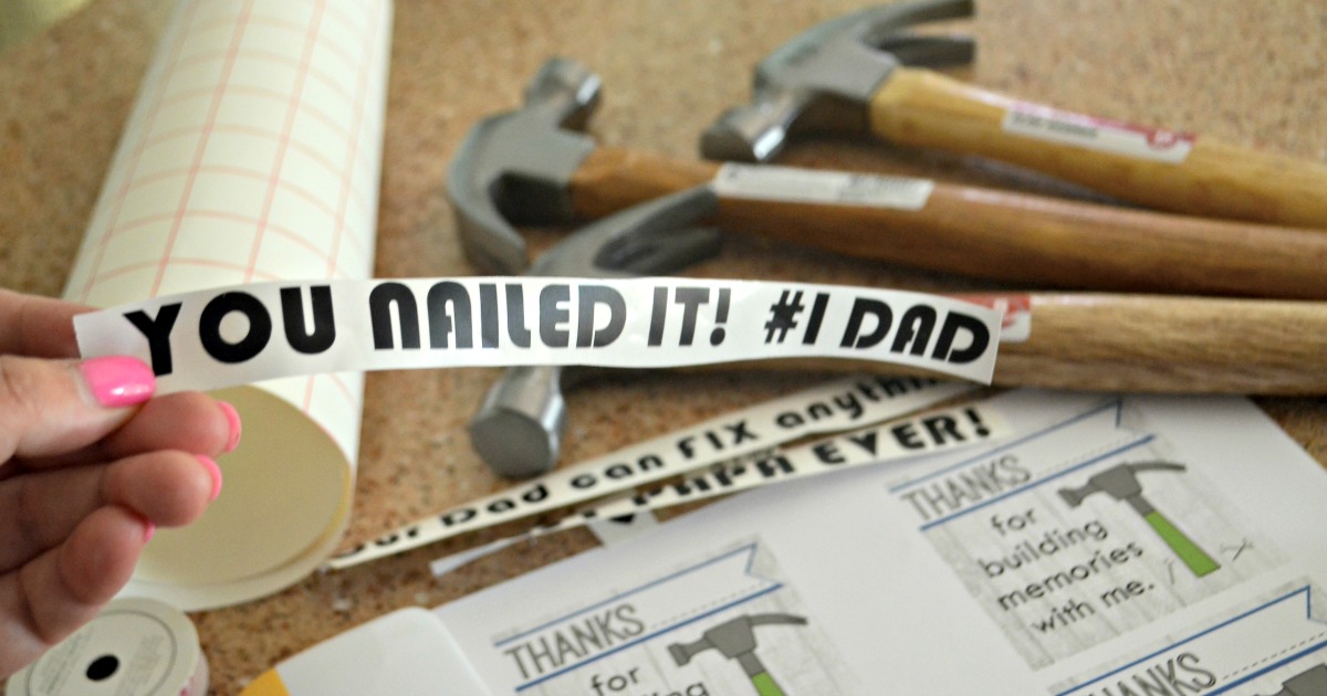 This Fathers Day, a personalized hammer makes a fun, thoughtful, useful gift. 