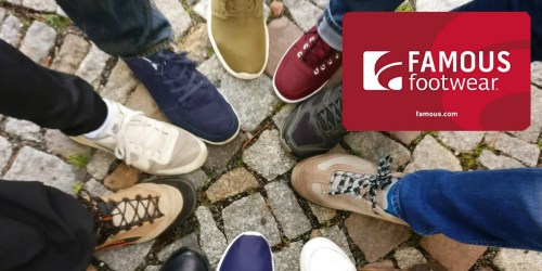 Amazon: $50 Famous Footwear Gift Card Only $40 & More