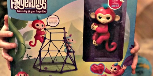 Amazon: WowWee Fingerlings Baby Monkey Aimee AND Playset Only $9.35 (Regularly $20)