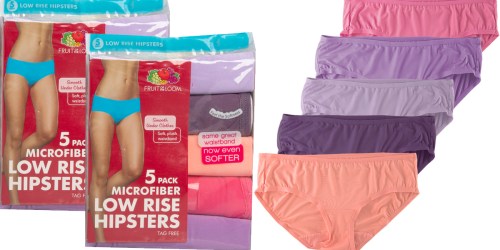 Fruit of the Loom Women’s Hipster Briefs 10-Pack Only $9.99 Shipped