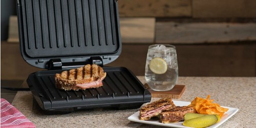 George Foreman Grill and Panini Press Only $19.99 (Regularly $30)