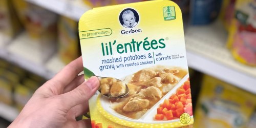 NEW $2/6 Gerber Meals Coupon