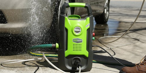 Amazon: Greenworks Pressure Washer ONLY $58 Shipped (Regularly $99)