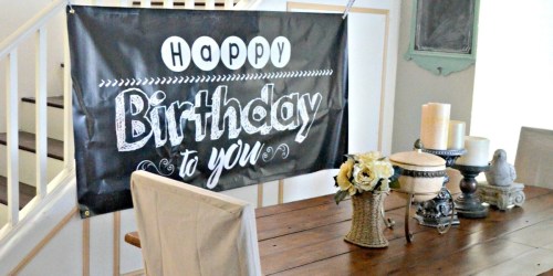 18″ x 54″ Custom Vinyl Banner ONLY $8.99 Shipped – Perfect for Graduations, Birthdays & More