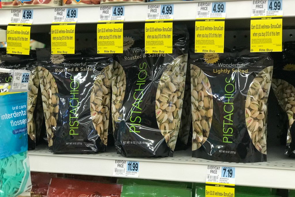 Rite Aid Wonderful Pistachios