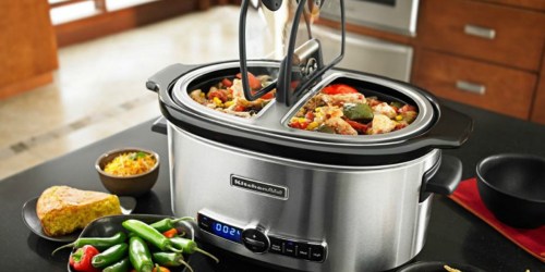 Amazon: KitchenAid 6-Quart Stainless Steel Slow Cooker Only $76.45 Shipped (Regularly $150)