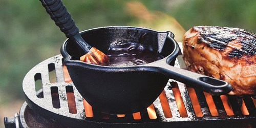 Lodge Pre-Seasoned Cast Iron Melting Pot ONLY $8.85 (Regularly $18)