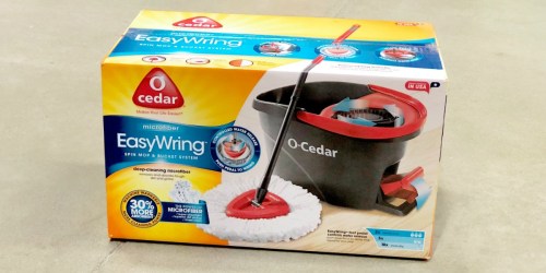 O-Cedar EasyWring Microfiber Spin Mop Only $20.98 at Amazon (Regularly $38)