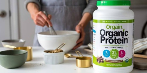 Amazon Prime: Orgain Organic Plant Based Protein Powder 2-LB Container Only $16.87 Shipped