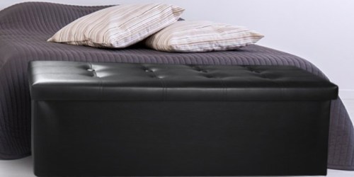Amazon: Folding Storage Ottoman Bench Only $39.99 Shipped