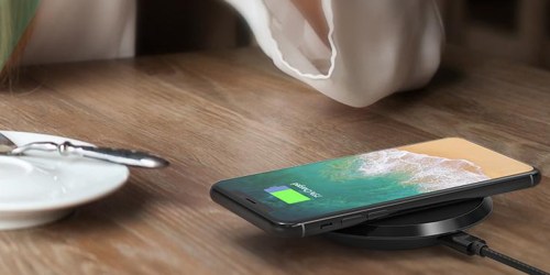Amazon: RAV Power Wireless QI Charging Pad ONLY $8.99 (Regularly $50) – Best Price