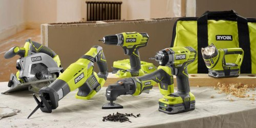 Ryobi One+ 6-Piece Tool Kit Just $199 Shipped (Regularly $299)