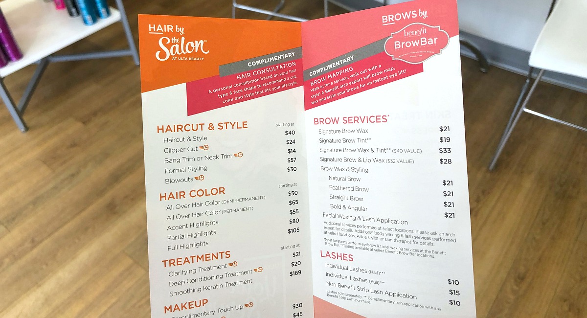 ulta shopping tips book salon service for 5x points hip2save