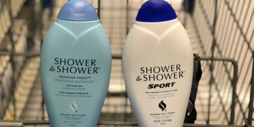 $2/1 Shower to Shower Body Powder Coupon = Only $1.88 at Walmart (Regularly $4)