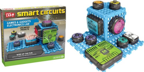 Smart Circuits Games & Gadgets Electronics Lab ONLY $23.97 (Regularly $50)