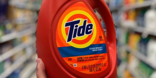 HUGE Tide 100 oz HE Detergent Bottle Only $4.66 Each Shipped (Regularly $15 Each)
