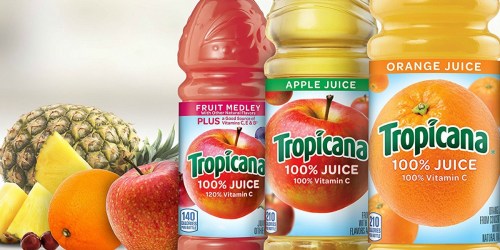 Amazon: Tropicana Apple Juice 24-Count Bottles Only $8.95 Shipped (Just 37¢ Each) + More