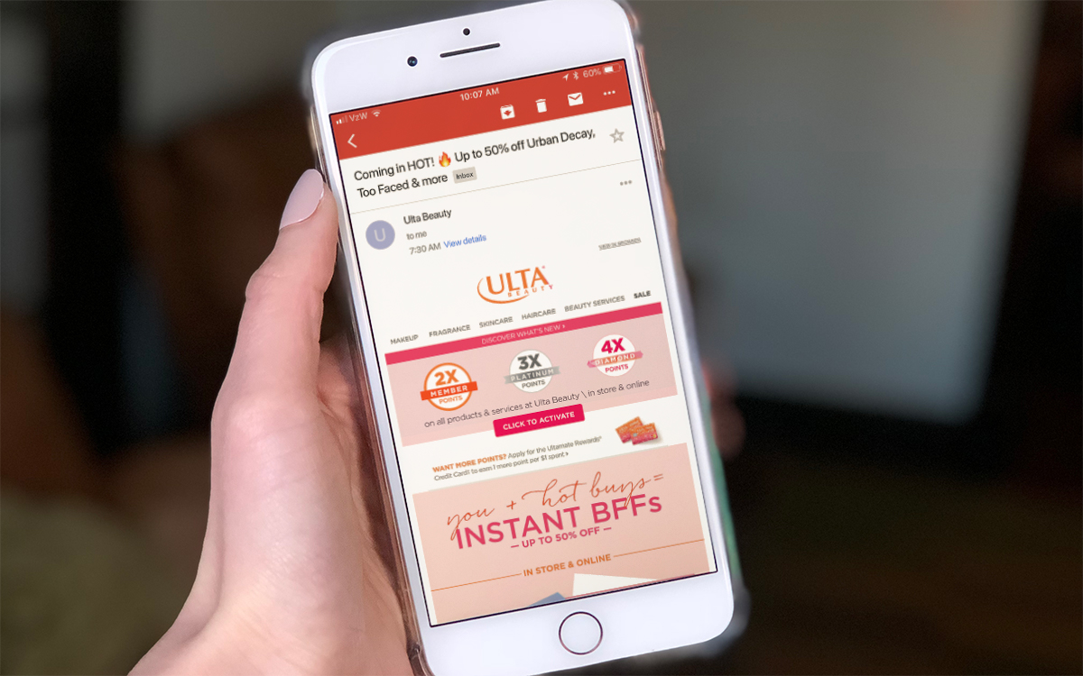 ulta shopping tips don't unsubscribe from emails hip2save