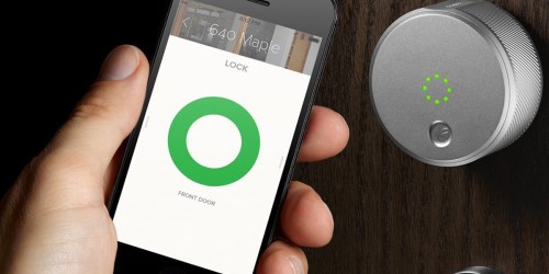 August Smart Lock & HD Doorbell Camera Wireless Entry System ONLY $89 Shipped