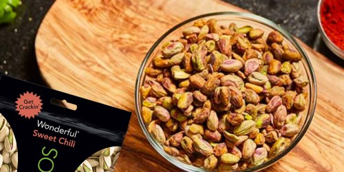 Amazon: Wonderful Pistachios 7oz Bag Only $2.84 Shipped