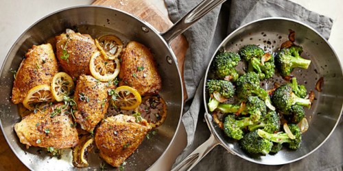 All-Clad Stainless Steel French Skillets 2 Pack Only $99.95 Shipped (Regularly $250)