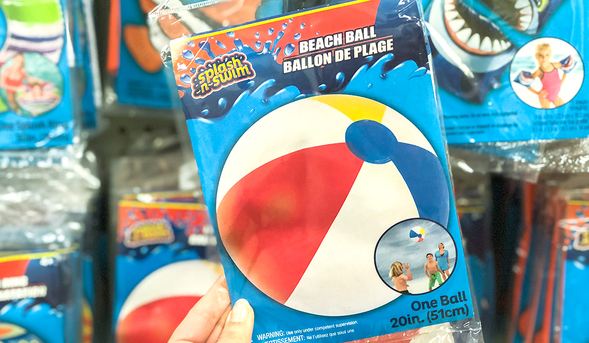 dollar tree pool supplies and fun hacks — beach ball