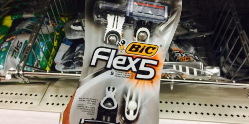 Amazon: BIC Flex 5 Disposable Razor 3-Pack Only $2.99 (Ships w/ $25 Order)