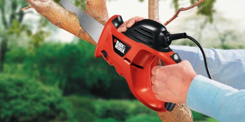 Amazon: BLACK+DECKER Electric Handsaw AND Storage Bag Only $27.98 Shipped (Regularly $42)