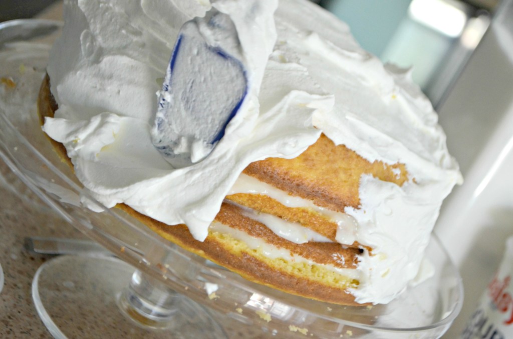 coconut sour cream cake 