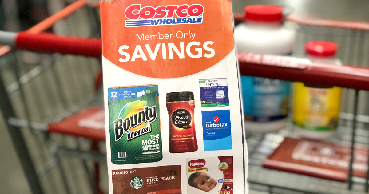 Costco member savings book