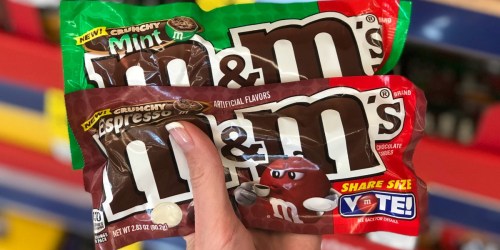 M&M’s Crunchy Singles Just 63¢ Per Bag at Walgreens