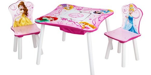 Disney Princess Storage Table & Chairs Set Only $39.99 Shipped (Regularly $75)