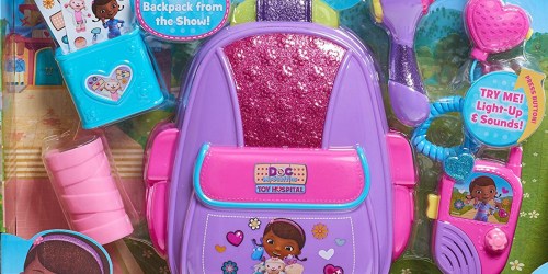 Doc McStuffins First Responders Backpack Set Just $10.88 & More
