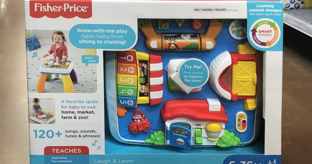 fisher price learning table