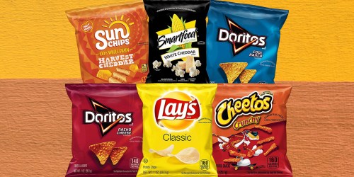 Amazon: Frito-Lay Chips 35-Bag Variety Pack Only $9.65 Shipped (Just 28¢ Per Bag) & More