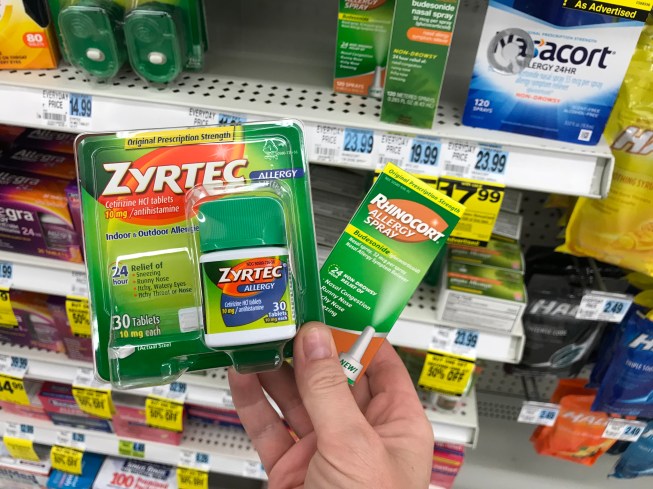 Rite Aid Rhinocort Zyrtec