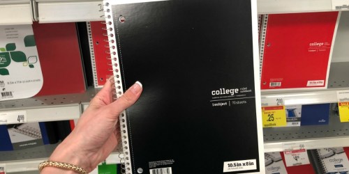 Spiral Notebooks ONLY 10¢ at Office Depot (In-Store & Online)