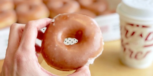 Krispy Kreme Glazed Doughnuts Dozen Just $1 When You Buy ANY Dozen (June 12th-13th)